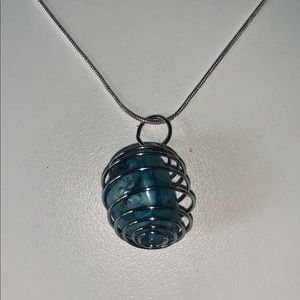 Handmade crystal necklace